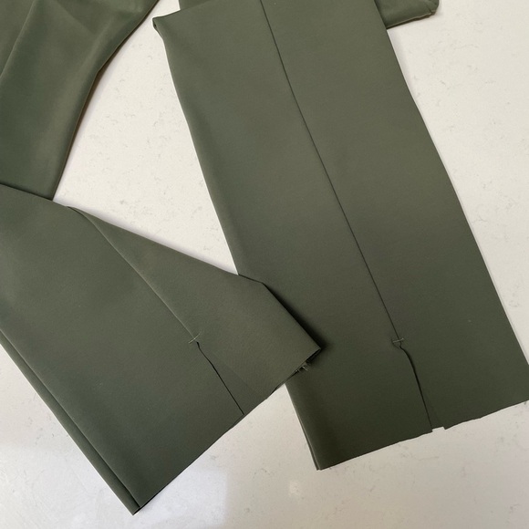 Banana Republic Sport Skinny Fit Pants | Size 14 Sage Flare Pants New - Picture 2 of 15
